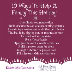 10 Ways To Help A Family This Holiday