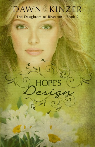 Hope's Design book cover with author Dawn Kinzer