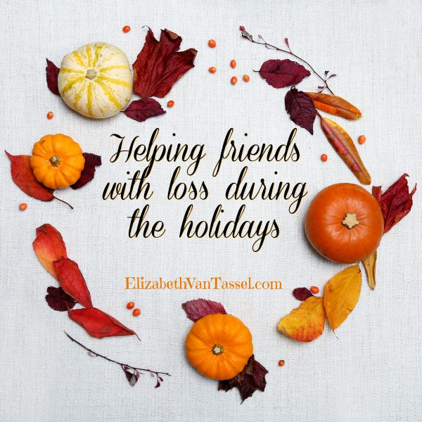 Helping friends with loss during holidays with resilience expert and author Elizabeth Van Tassel