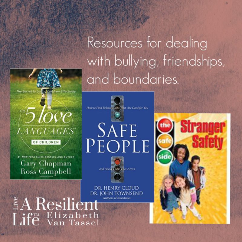 Resources For Bullying And Healthy Friendships